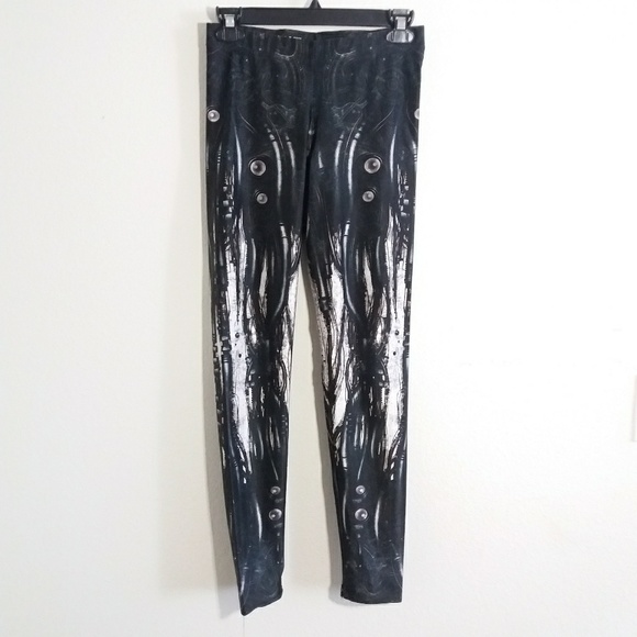 Blackmilk Pants - Blackmilk Mechanical Leggings